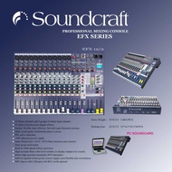 MIXER Soundcraft EFFX 12 / EFFX12 12 CHANNEL WITH LEXICON EFFECT Soundcraft