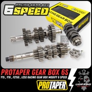 PROTAPER 6 Speed Racing Gear Box Set Y15 Y15ZR V1 V2 / Y16 Y16ZR / LC135 LC 5S / FZ150 Modify 5s To 