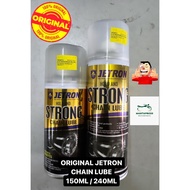 JETRON STRONG MOTORCYCLE CHAIN LUBE/MINYAK RANTAI MOTOR 150ML & 240ML [100% ORIGINAL]