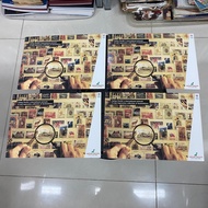 CATHAY PACIFIC 「香港’94」郵展 英女皇頭像郵票 明信片(一套四個) 其中兩張極微黃 香港郵票明信片