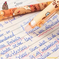 Autumnan1 6Pieces Retractable Gel Pen Novelty Erasable Gel Inks Pen 0 5MM Pen Point Smooth to Write 