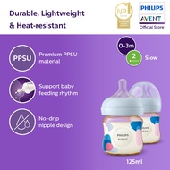 [New] Philips Avent Natural Response PPSU Baby Bottle Slow Flow (120ml x 2 bottles) SCY940/02