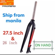 fk-406 fk-408 PROMEND legit size 26 &amp; 27.5  Mountain bike RIGID fork alloy aluminum bicycle fork