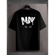 Dark Cat Oversize T-Shirt Men's T-Shirt Size All Sizes SML XL 2XL 3XL 4XL 5XL