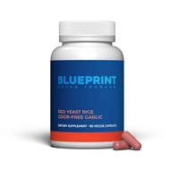 Blueprint Bryan Johnson Red Yeast Rice and Odor Free Garlic Supplement - Herbal Heart Health Dietary