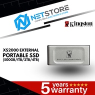 KINGSTON XS2000 EXTERNAL PORTABLE SSD (500GB/1TB/2TB/4TB)