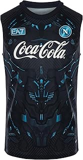 SSC Napoli Sleeveless Training Ea7 Tank Top Unisex - Adult (Pack of 3)