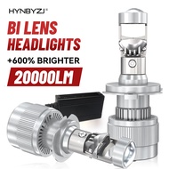HYNBYZJ 4300K 6500K H4 H7 Bi LED Projector Lens 20000LM 180W LED Headlights Bulbs H8 H9 9005 9006 HB