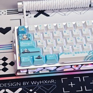 pbt keycaps Wen Shao Ke Dolly Keycap Genuine Engraved Two-Dimensional Theme Original Factory Height 