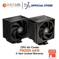 ID-COOLING FRONZ A410 CPU AIR COOLER - BLACK / GOLD EDITION