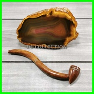 PIPA ROKOK KAYU ASLI KAOKAH KAUKAH KOKKA MOTIF CANGKLONG DIJAMIN ASLI