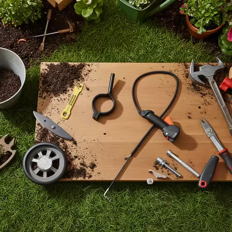 Control Lever Assembly For Backpack LeafBlower For EBZ8550 EBZ8550RH Throttle Control Lever Garden T