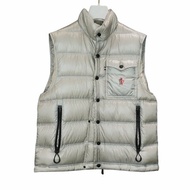 Moncler 尼龍男款背心(淺灰)