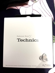 未開封有保養 全新Technics AZ100真無線藍芽耳機 銀色