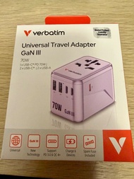 Verbatim GaN III 萬用旅行充電轉換器
