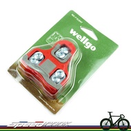 [Speed Park] Wellgo RC-7B 6 Degree Red Buckle LOOK KEO Cassette Pedal Dedicated Card Correction Use