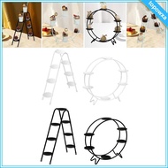 [Topowxa] Tiered Cupcake Display Stand Cupcake Display Shelf Serving Stand Multifunction Cupcake Sta