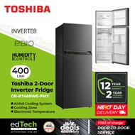 TOSHIBA | 400L 2-Door Inverter Refrigerator Fridge | GR-RT468WE-PMY