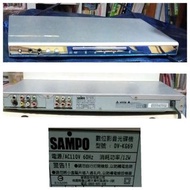 SAMPO影音DVD.USB播放器.型號DV-KG69.功能正常.無遙控器