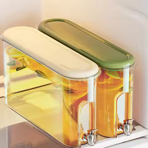 Fridge Water Dispenser 4L Water Dispenser With Spigot Beverage Dispenser for Fridge Parties and Dail