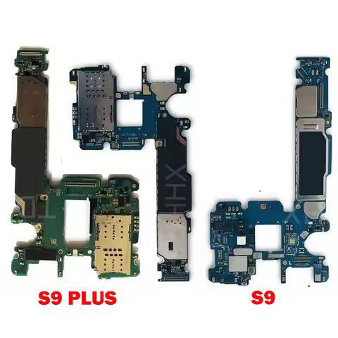 For Samsung Galaxy S9 Plus G965F G965U G965FD S9 G960F G960U G960FD Unlocked Motherboard 64G 128GB M