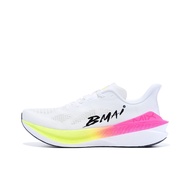BMAI Jingtan Mix 2.0 Mid Top Running Shoes Mens White Pink Yellow Blue XRML001-3