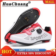 HUACHUANG 2021 NEW Cleats Shoes Road Bike Men Light MTB Rb Speed Bike Shoes Spd Triathlon Women Cycling Shoes Mountain Bike Shoes Pedal Set Non Locking Roadbike Biking Shoes Outdoor Sport Sneakers