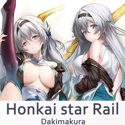 Honkai star Rail Firefly Dakimakura 2WAY Hugging Body Pillow Case Anime Pillow Cushion Cover