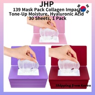 [ JHP COSMETIC ] 139 Mask Pack Collagen Impact, Tone-Up Moisture, Hyaluronic Acid 1 Box x 30 Sheets