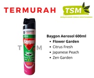 Baygon Aerosol 600ml / (600+75)ml Anti Nyamuk