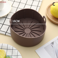 HOMA Silicone Pot Multifunctional Air Fryers Fried Pizza Non Stick Baking Tray