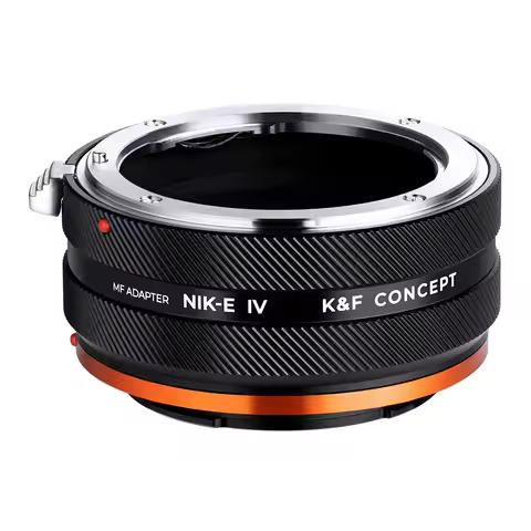 K&F Concept Nik-E Nikon F AI mount Lens to Sony E FE mount Cameras Adapter Ring for Sony A6400 A7M3 