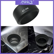 QUU ET-54B Lens Shade Hood Sunshade for EF-M 55-200mm STM M3-M10 Sun Blocker Cap