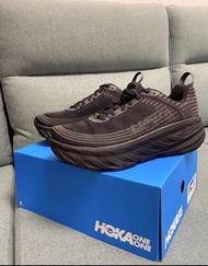 【🔥男女同款】HOKA ONE ONE Bondi 6 戶外 跑步鞋 黑色