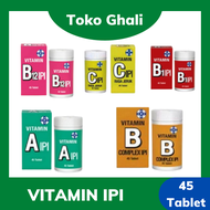 Vitamin IPI 45 Tablet (Vit A, Vit B1, Vit B12, Vit C, Vit B Complex)