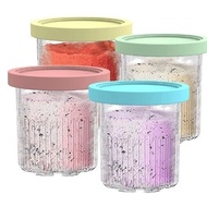 Ninja Creami Pint Kem Có Thể Thay Thế Bằng Thìa Tương Thích Với NC500/NC501 Hộp Bảo Quản Máy Hút Châ