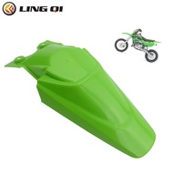 LING QI Motorcycle Rear Mudguard Fairing Body Plastic Cover Kit Set Fender For  KLX110 Motocross Dir