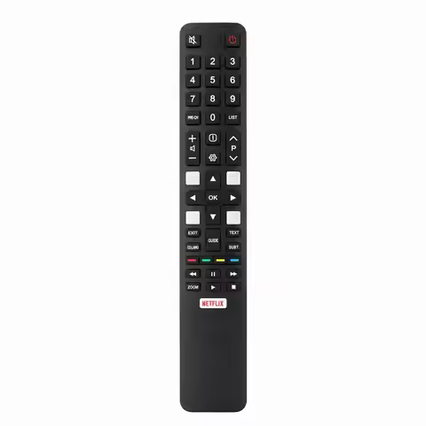 Universal RC802N Replacement Remote Control Compatible with TCL 4K LCD LED Smart Television, Remote 