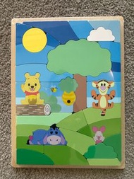 澳洲直送🇦🇺迪士尼木製拼圖-小熊維尼Winnie the Pooh ❗️clearance❗️