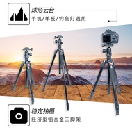 Dijie Portable Tripod Photography Camera Outdoor Live Tripod Mobile Phone Camera Live Fishing Light 