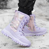 Hot-Sell Winter Snow Boots Two-Color Girls Snow Boots Thickened Wolf Claw Snow Boots Hokkaido Ski Bo