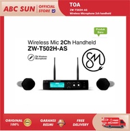 TOA ZWT502HAS Wireless Microphone 2ch handheld Mic