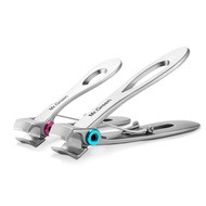 Nail Clippers, Ultra Wide Jaw Opening Toenail Clipper for Thick Nails Heavy Duty Stainless Steel Fin