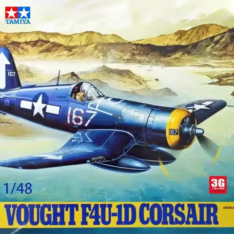 1/48 TAMIYA model 61061 US F4U-1D Corsair Fighter assembly Scale diy toys Model Kit