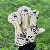 Embroidered putter cover, protective cover for wooden clubs, titanium alloy golf club cover, nautica
