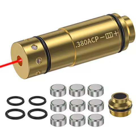 380ACP laser training cartridge Red Dot Laser Training Bullet Dry Fire Laser Trainer Cartridge Tacti