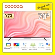 Google TV COOCAA 70 Inch Smart LED TV - Flicker Free COOCAA 70Y72 - TV