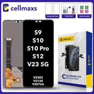 For VIVO S9 S10 S10 Pro S12 V23 5G V2072A V2121A V2162A V2303 V2130 LCD AMOLED Touch Screen Replacem