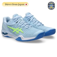 ASICS Badminton Shoes COURT CONTROL FF 3 1072A089 Women's 404 (Light Blue/Safety Yellow) 23.0-25.0 c