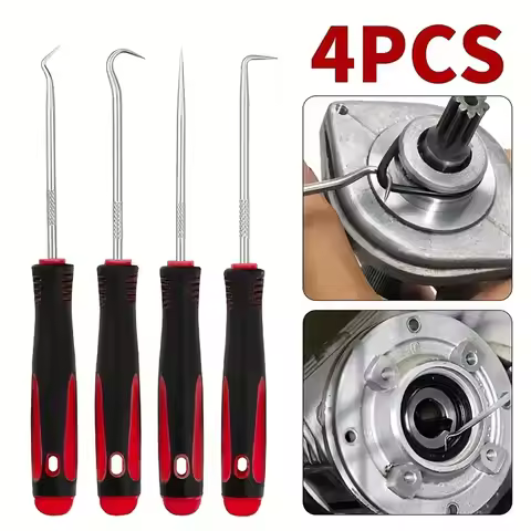 16cm Vehicle Oil Seal Screwdrivers Set O-Ring Gasket Puller Remover Pick Hooks Car Sealing Repair To